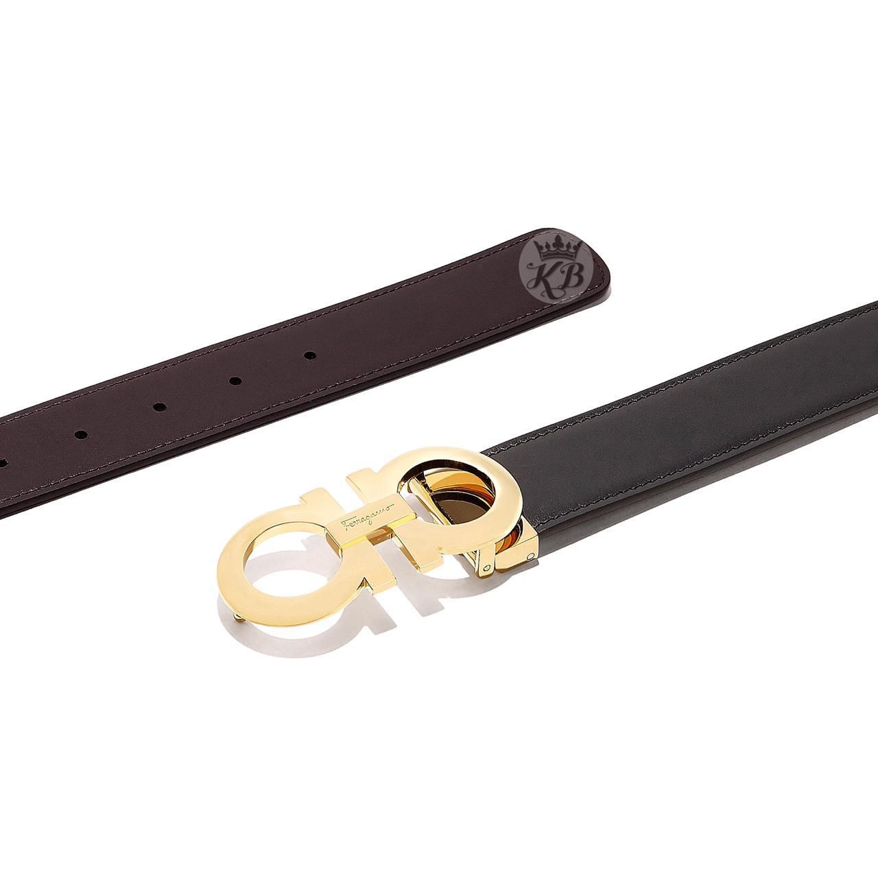 Premium black brown Reversible belt - AmazingBaba