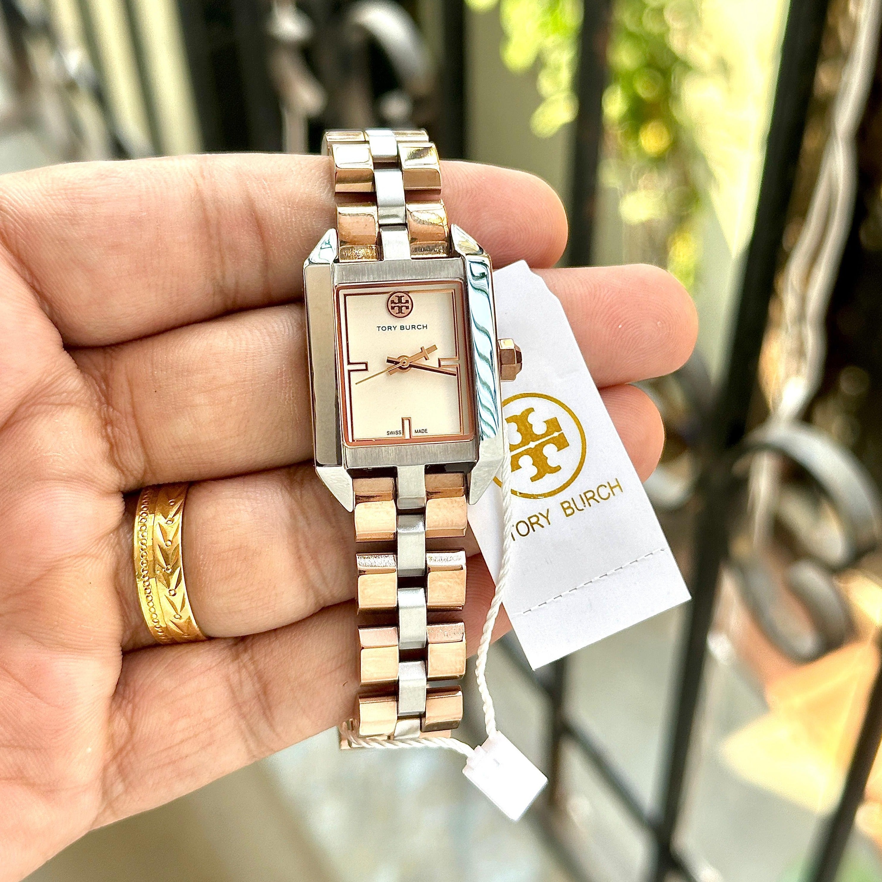 Dalloway Three-Hand Two-Tone Stainless Steel Watch - AmazingBaba