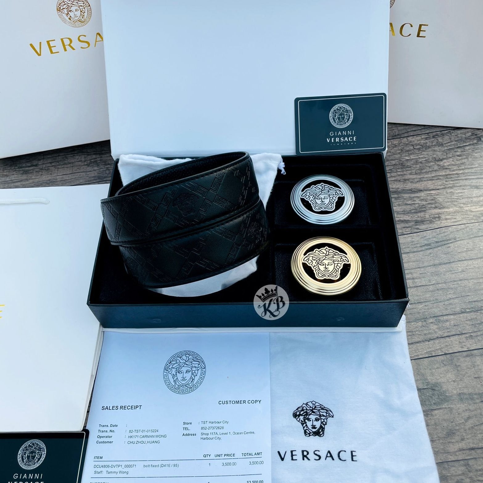 Double Buckle premium belt - AmazingBaba