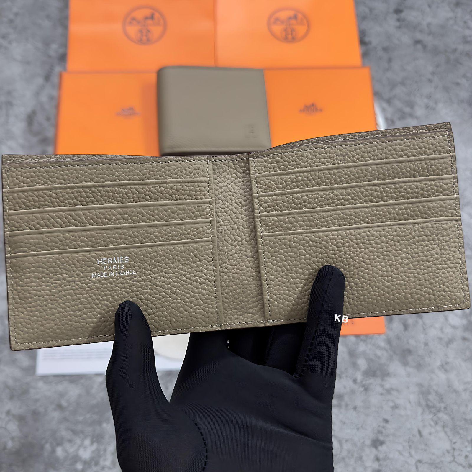 Herms compact wallet