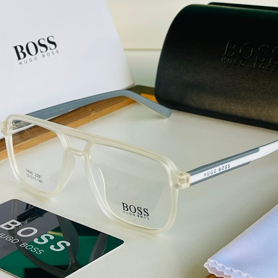 Hb transparent premium sunglasses - AmazingBaba