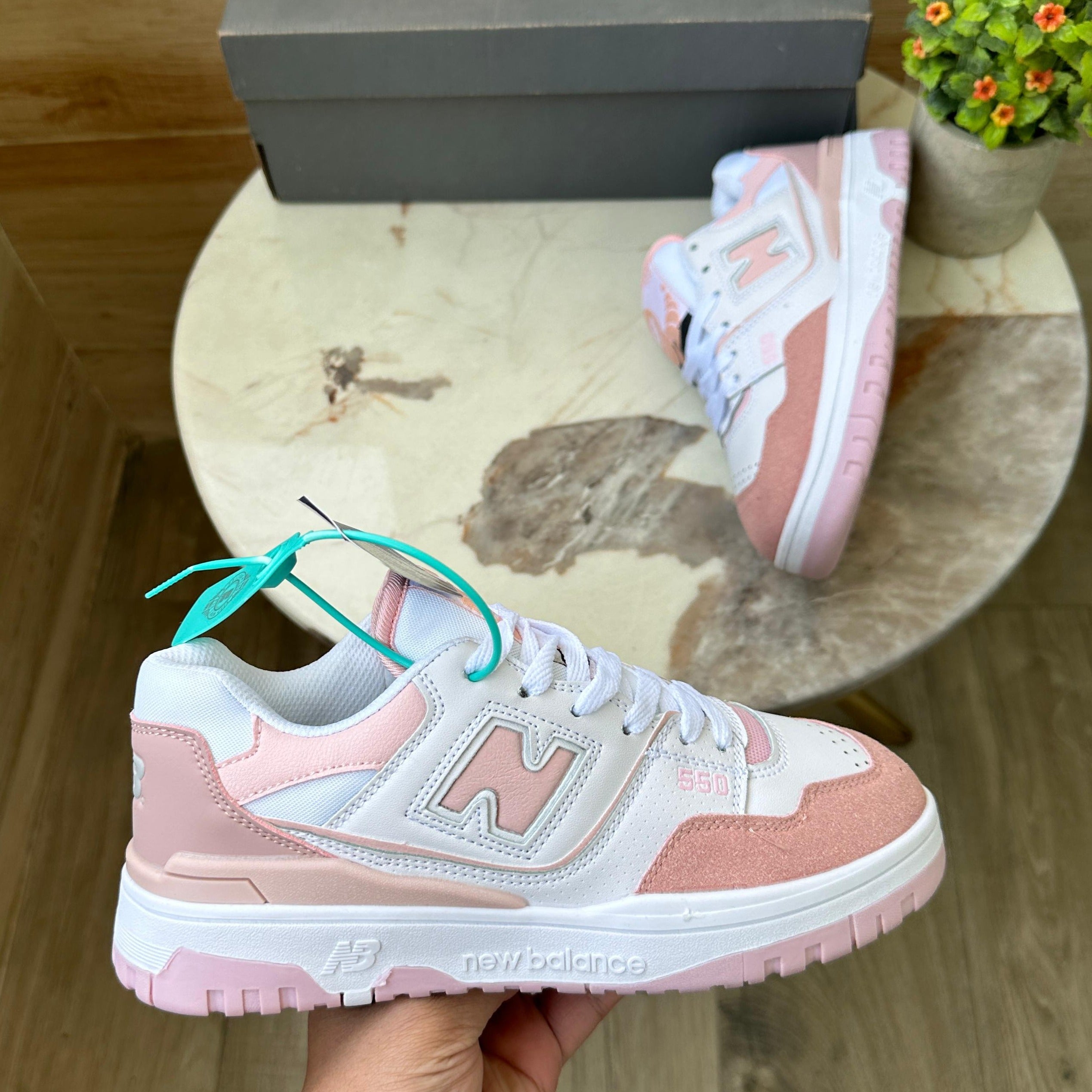 Amazing NB 550 Pink Shoes