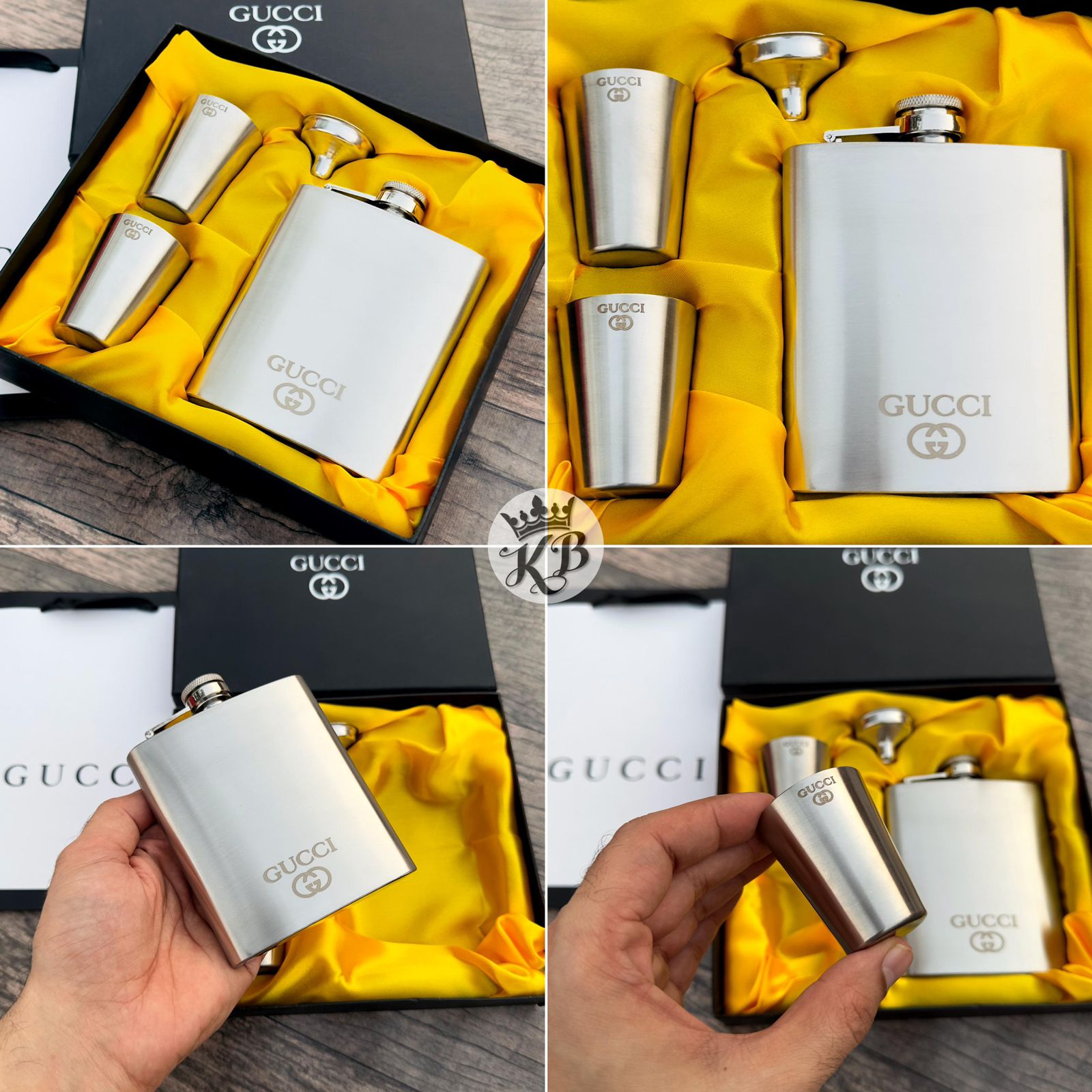 Premium Pocket Whiskey Hip Flask Set - AmazingBaba