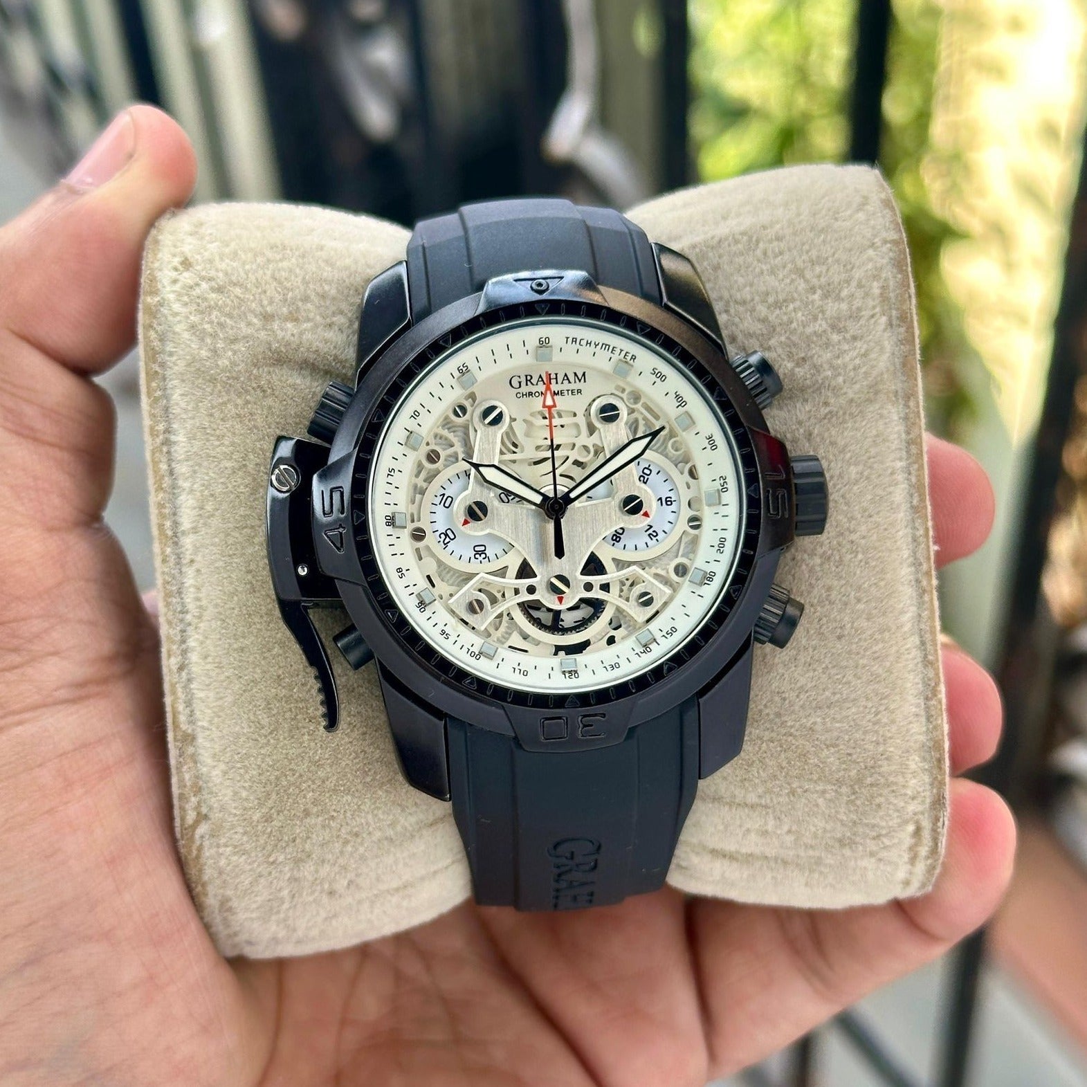 Amazing graham Chrono fighter watch