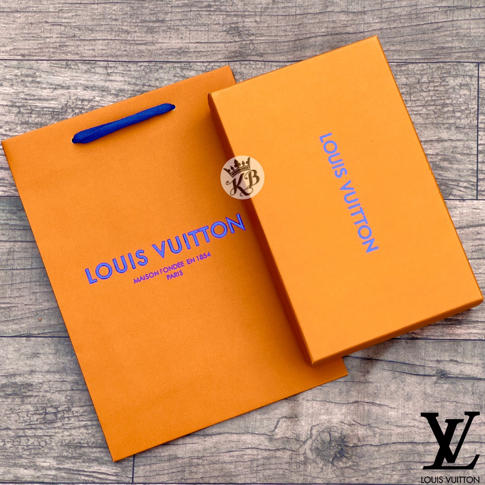 Lv premium luxury double buckle belt set - AmazingBaba