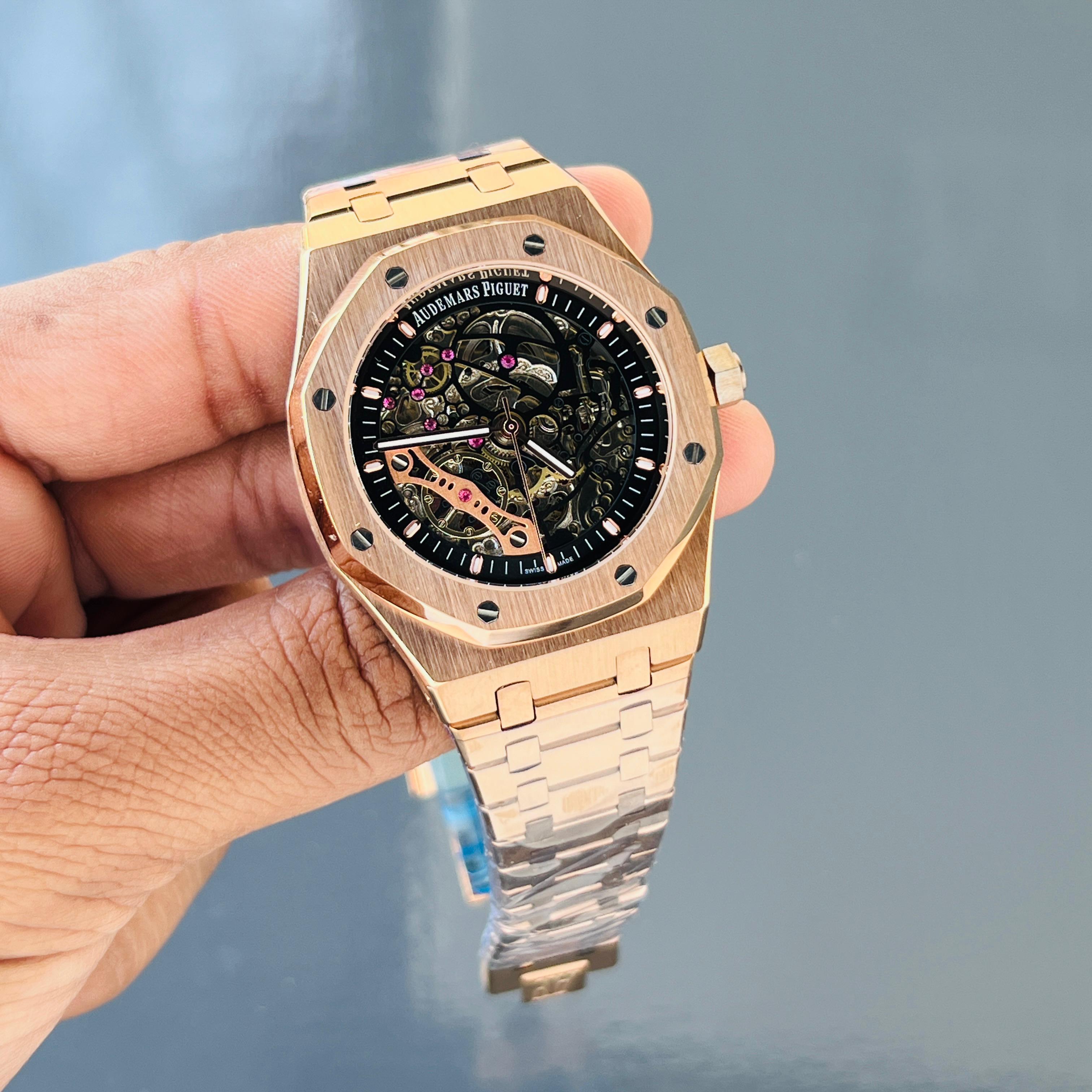 Men's Royal Oak Skeleton Automatic Watch