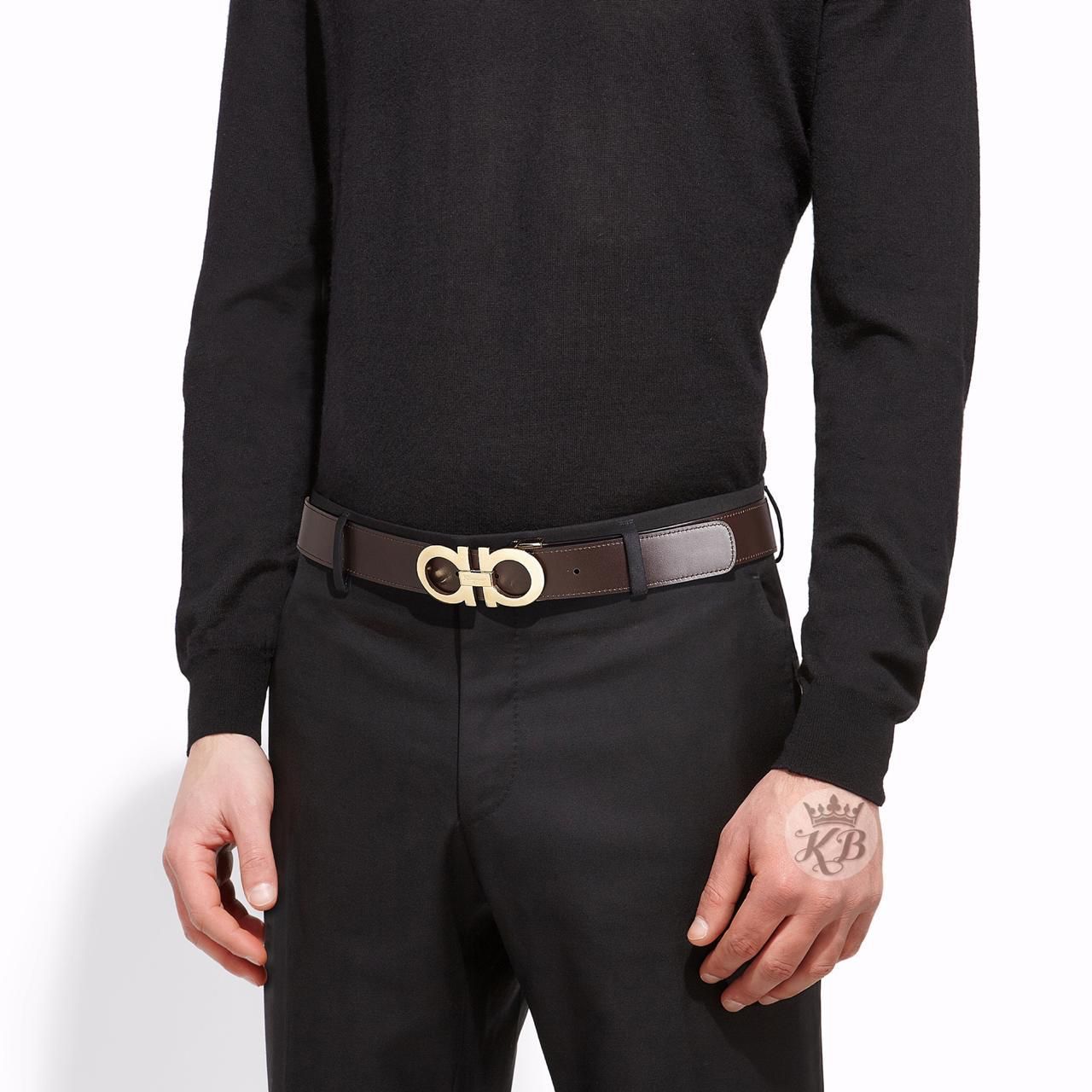 Premium black brown Reversible belt - AmazingBaba