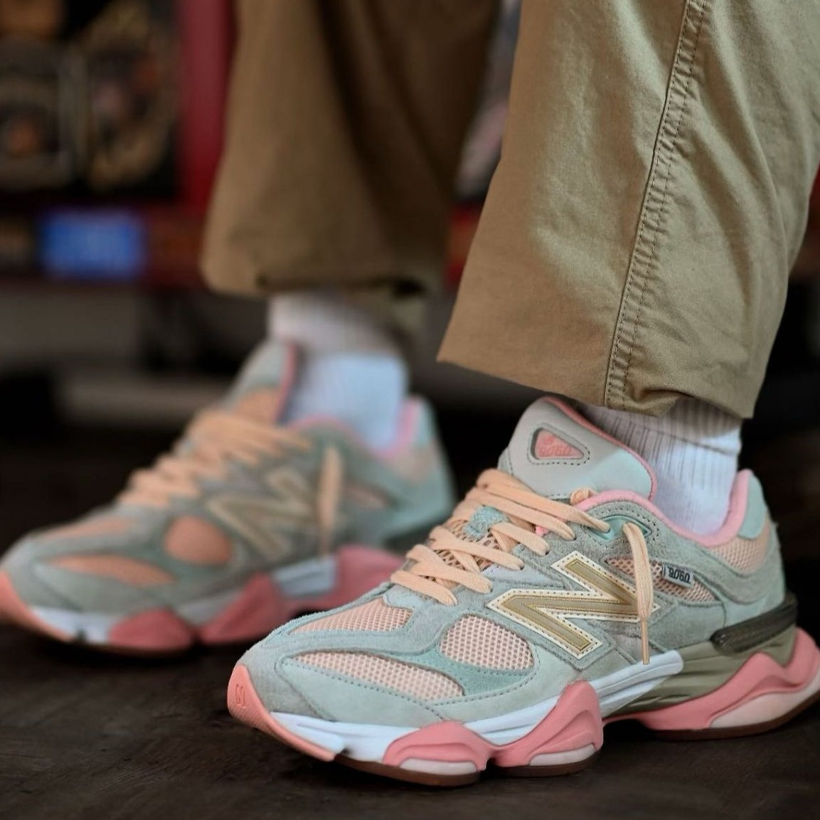 Nb 9060 baby shower blue shoes - AmazingBaba