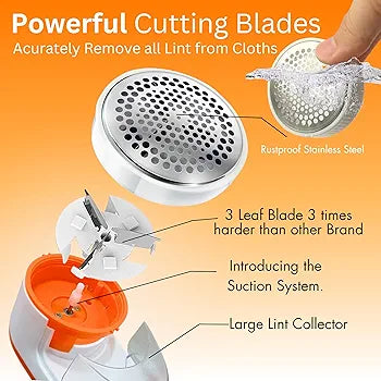 Nova Lint Remover for Clothes - Fabric Shaver Tint and Dust Remover - AmazingBaba