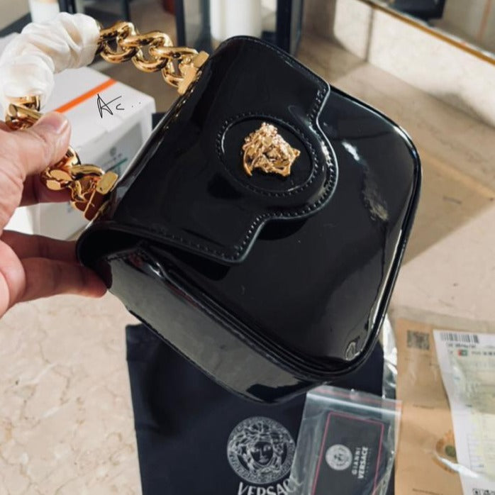 Amazing vsache patent leather bag - AmazingBaba