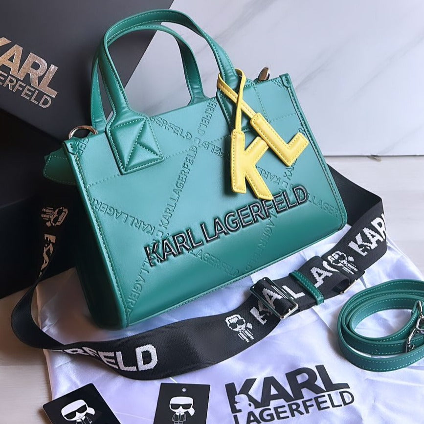 Lagerfeld Embossed Medium Bag - AmazingBaba