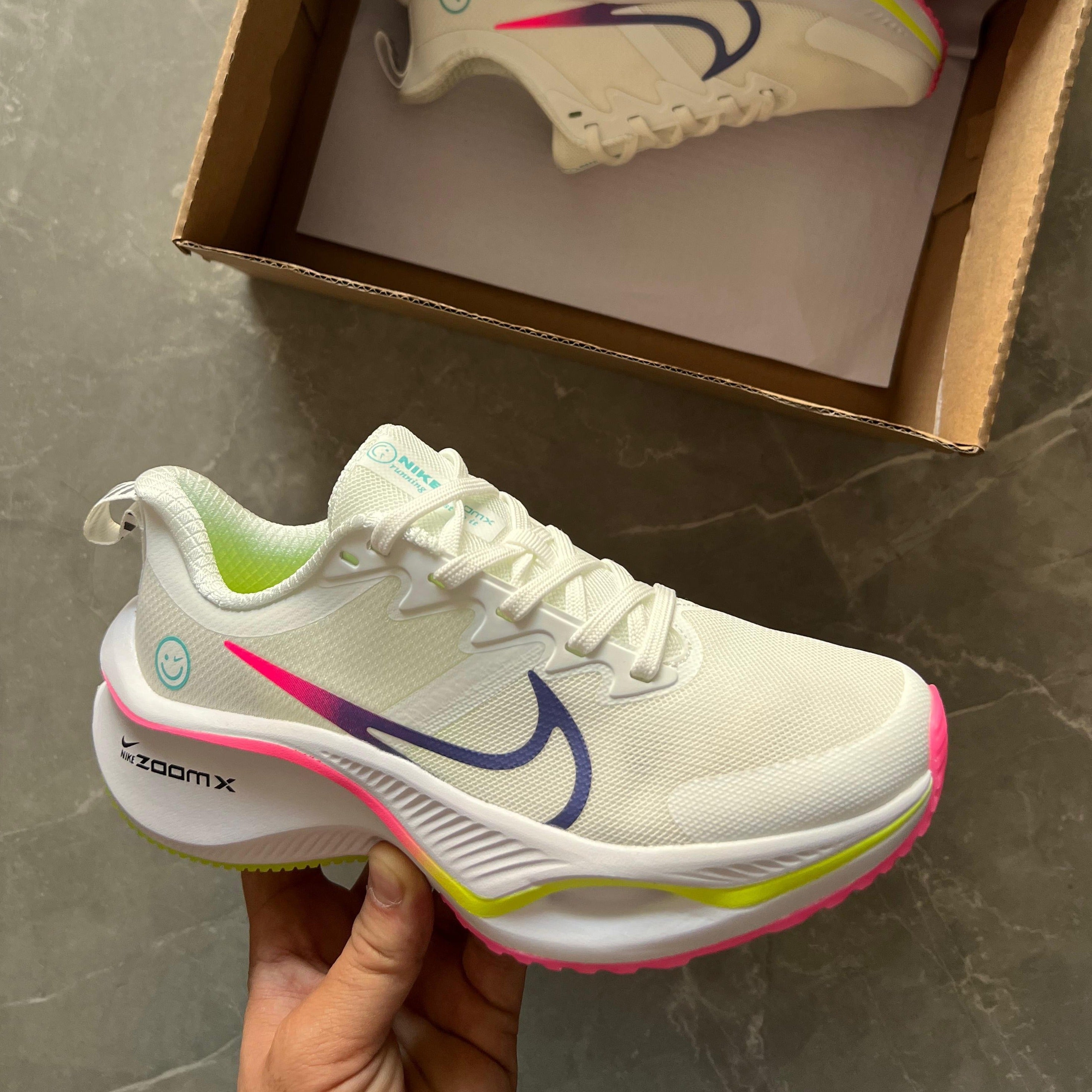 Nk premium x smiley girls shoes - AmazingBaba