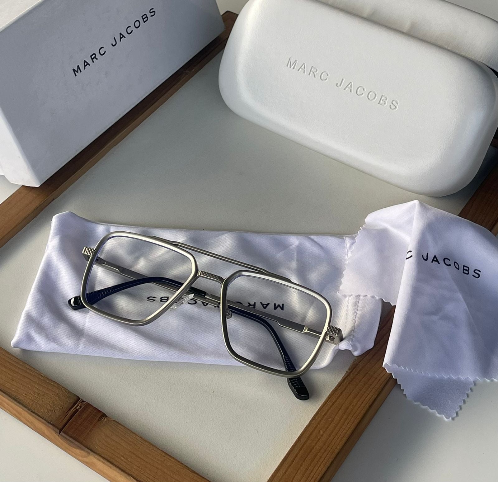 MARC JACOBS Transparent Lens Sunglasses – Unisex