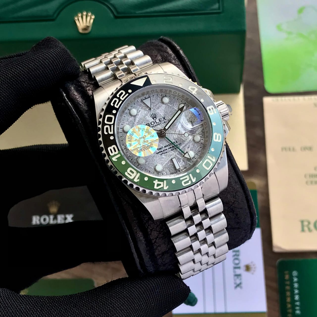Amazing GMT Master Grey & Green Luxury watch - AmazingBaba