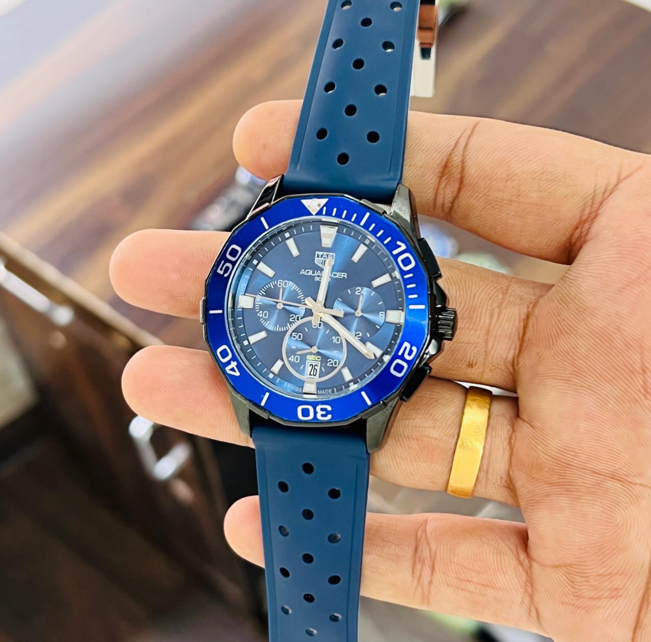 Amazing TG Aquaracer Chronograph watch - AmazingBaba