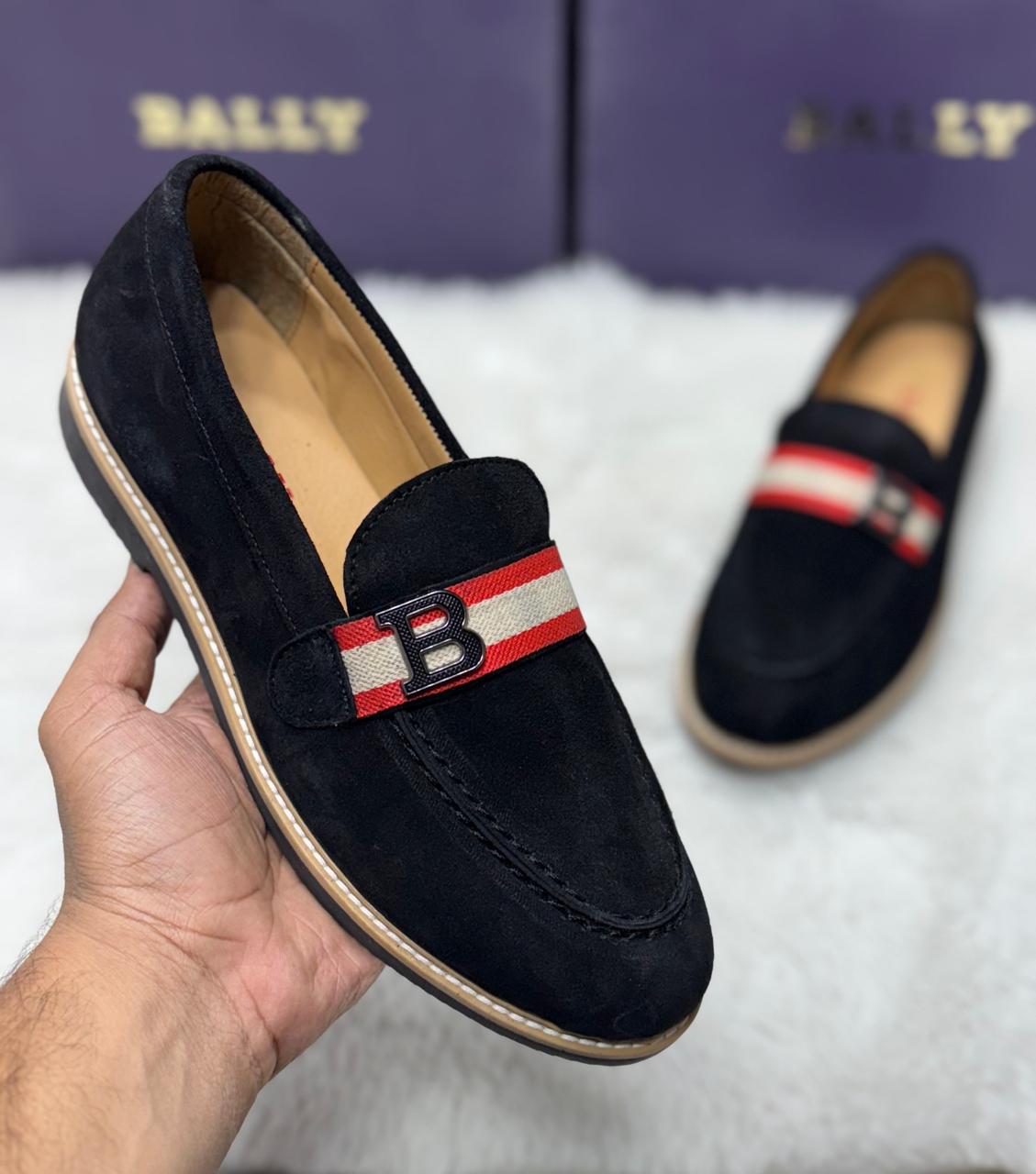 Premium Suede Leather Loafers – Boys