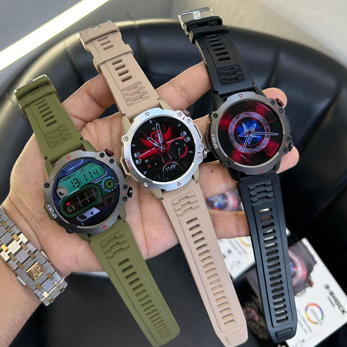 Captain America premium smartwatch - AmazingBaba