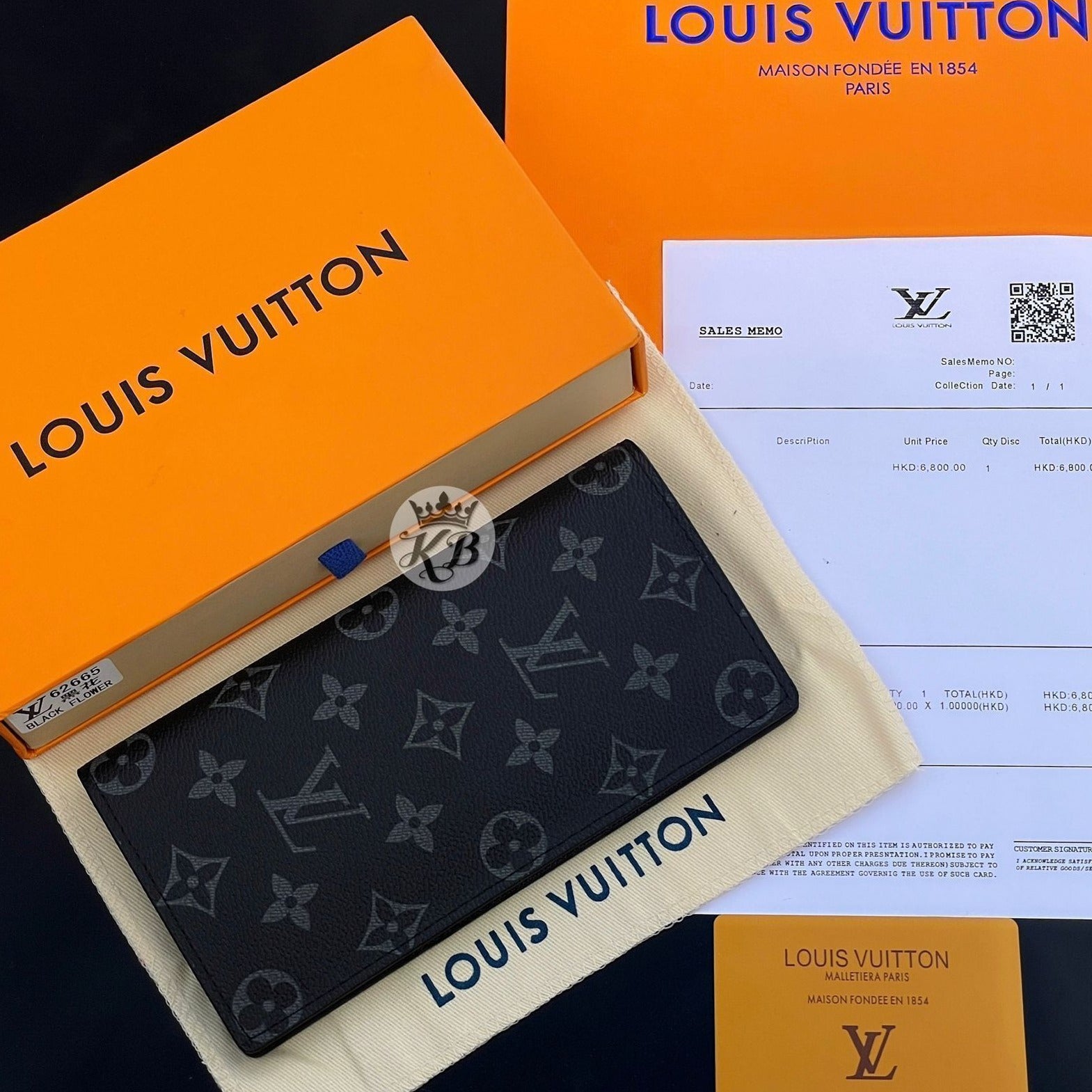 Lv premium Brazza Wallet - AmazingBaba