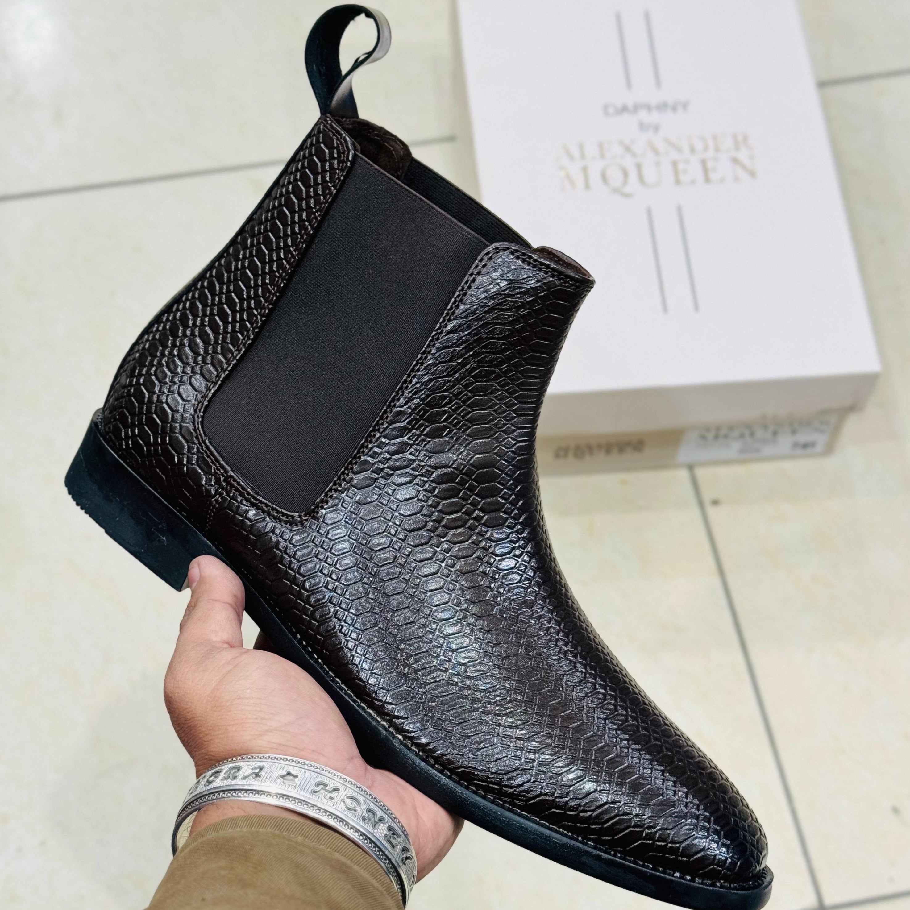 Alexander Mcqueen Chelsea Boots - AmazingBaba