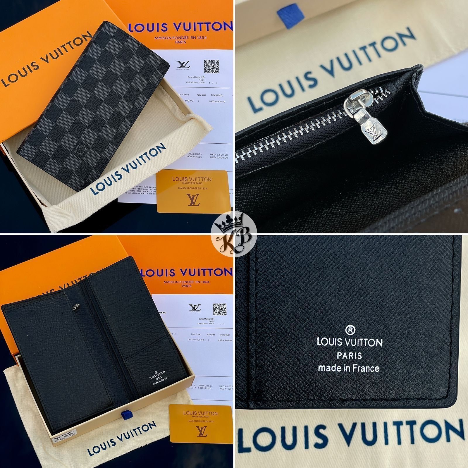 Lv Monogram Brazza Wallet - AmazingBaba
