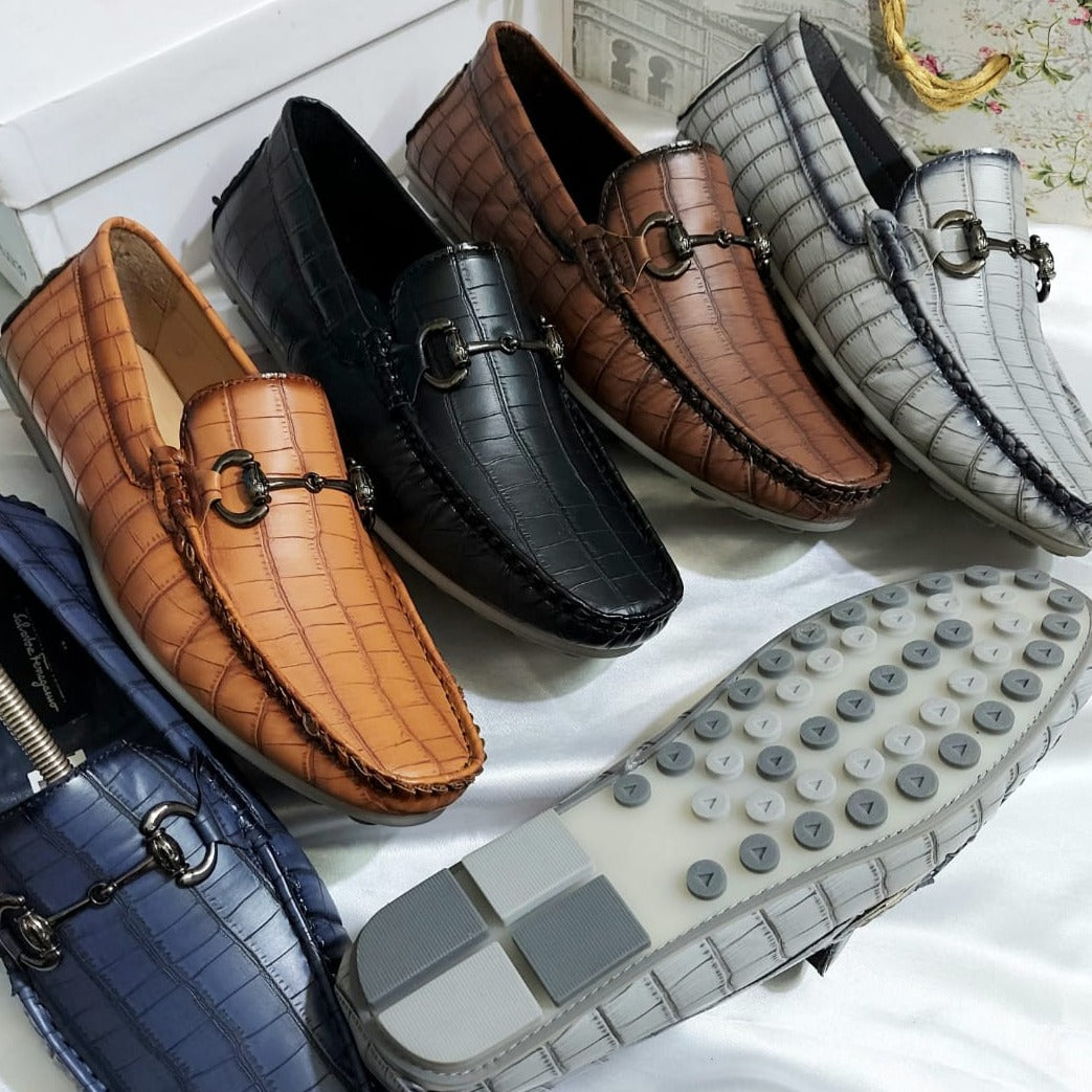 Salvatore Ferragamo Premium Loafers shoes - AmazingBaba