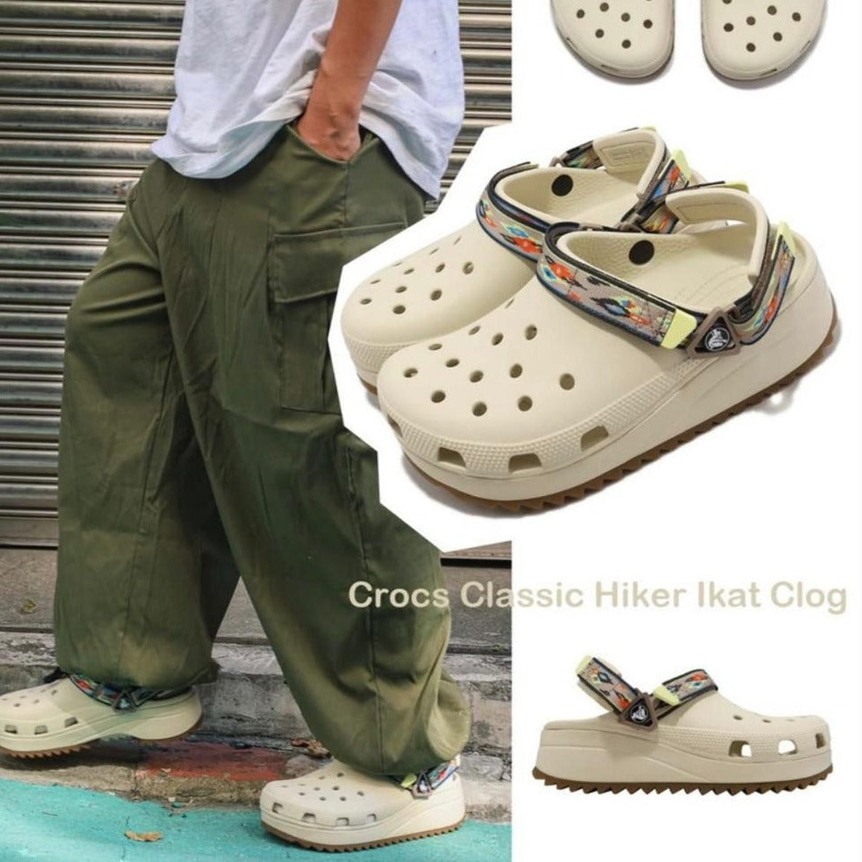 Classic hike IKAT clogs