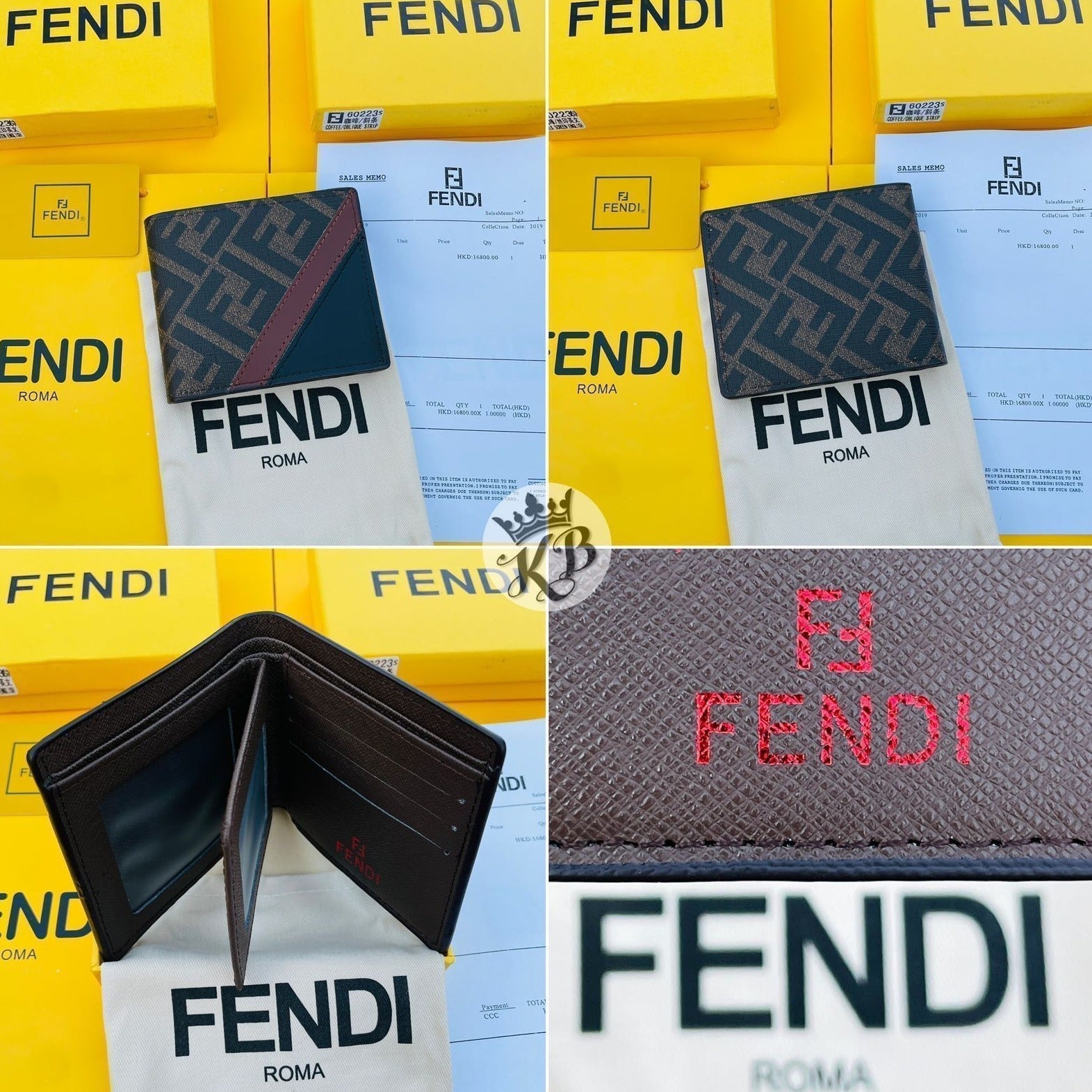Amazing f&d bifold wallet