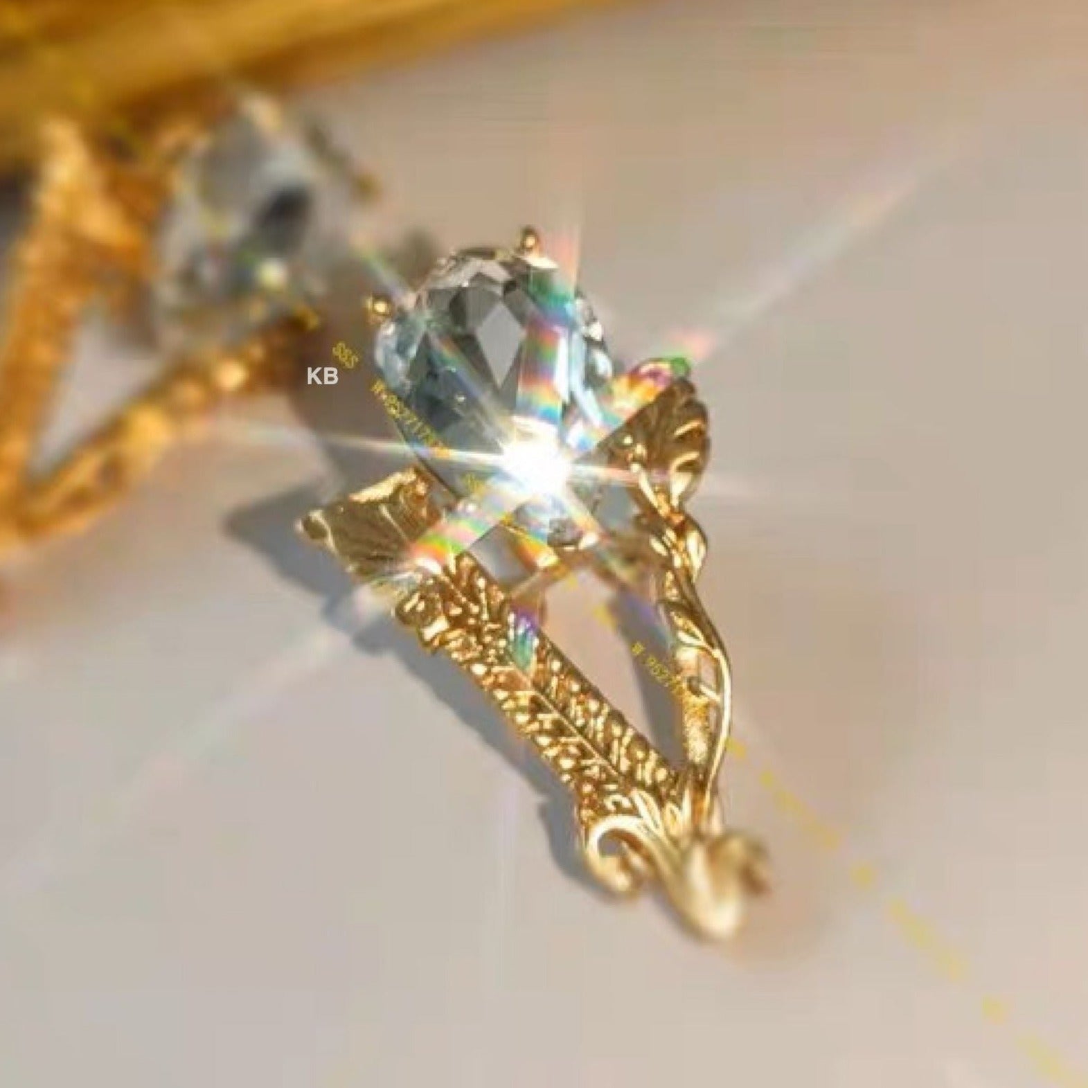 Vsache virtues crystal stud earrings - AmazingBaba