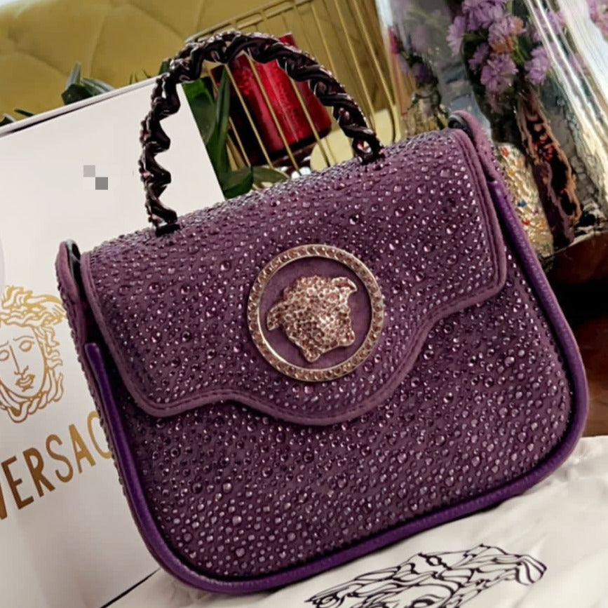 La Medusa crystal Handbag
