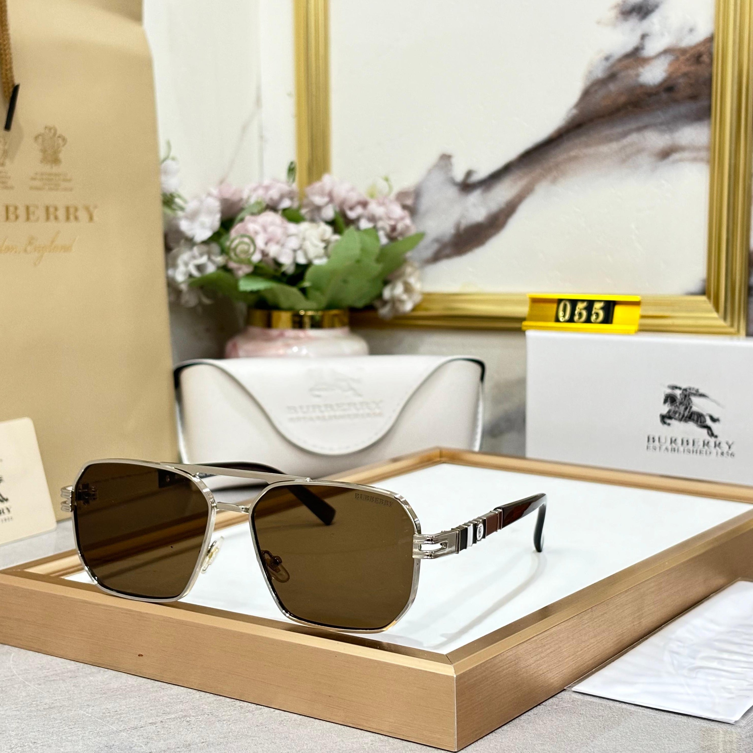 Amazing bburry luxury men sunglasses