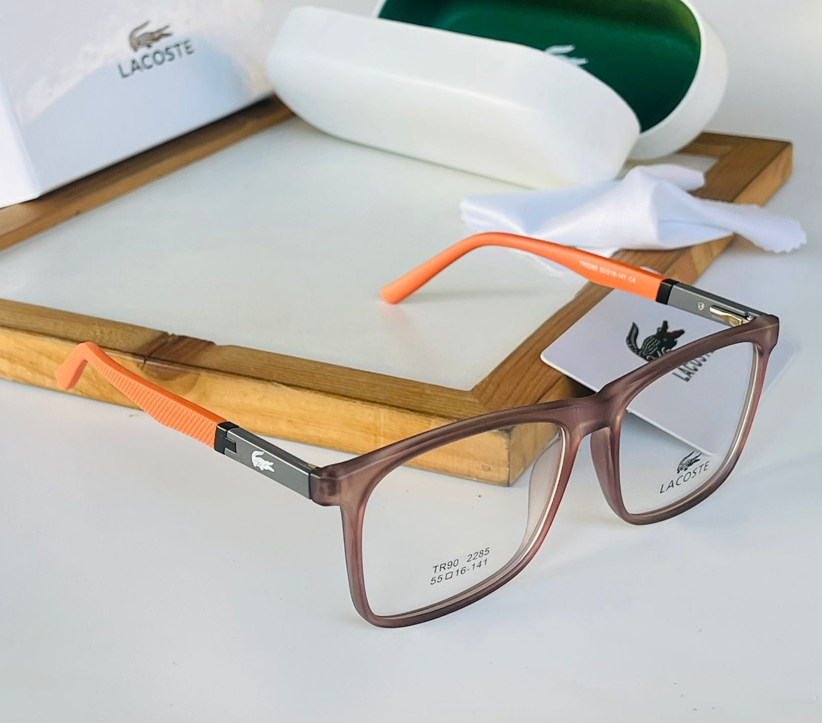 Stylish Transparent Lens Sunglasses – Unisex