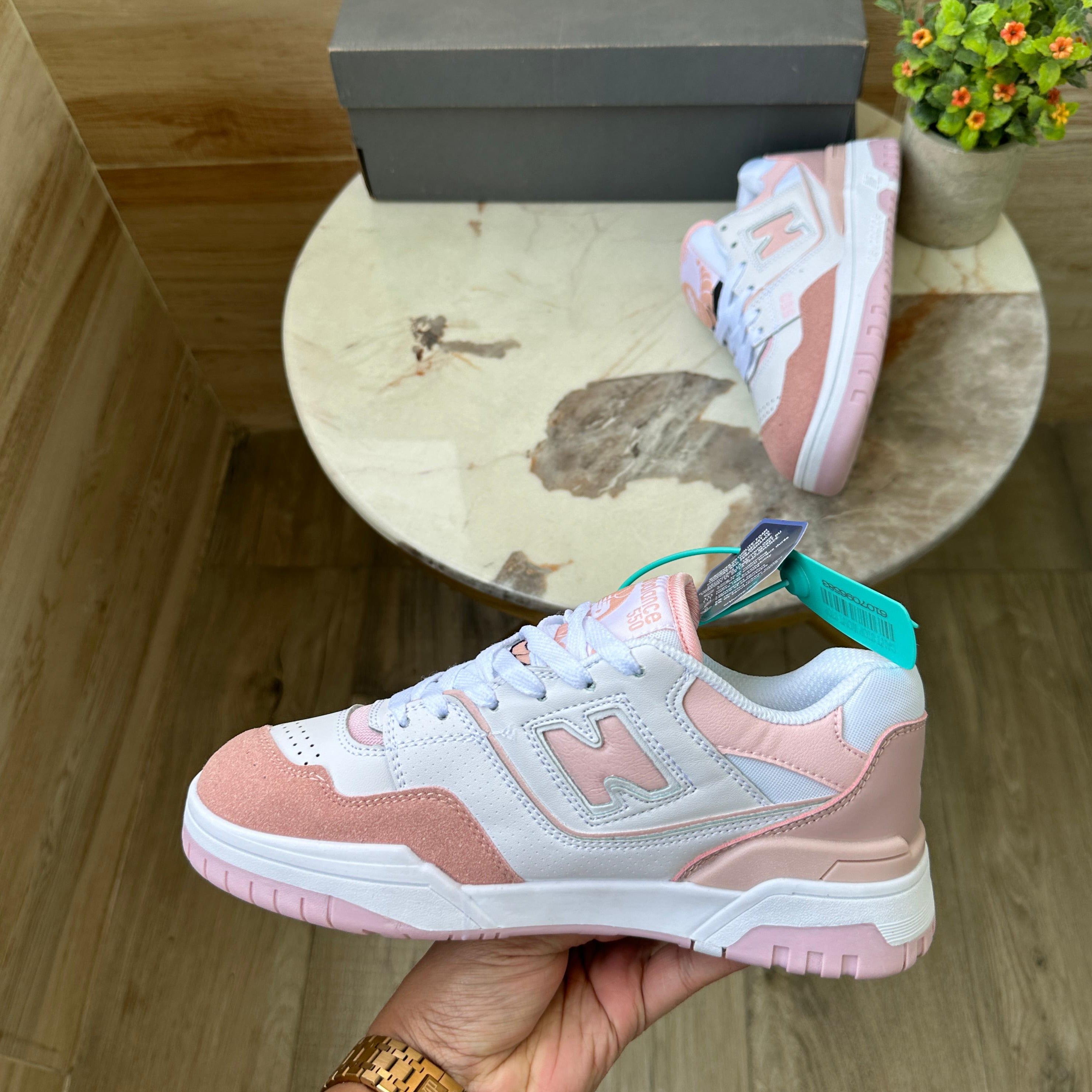 Amazing NB 550 Pink Shoes