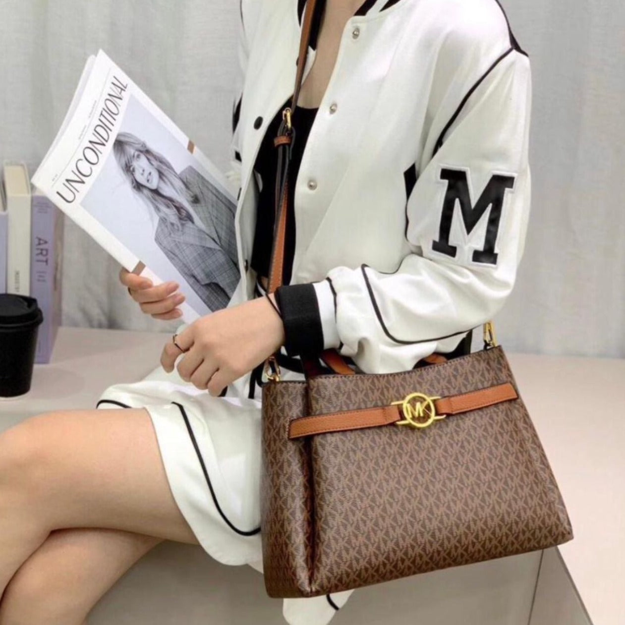 Amazing MK Semi Platinum bag