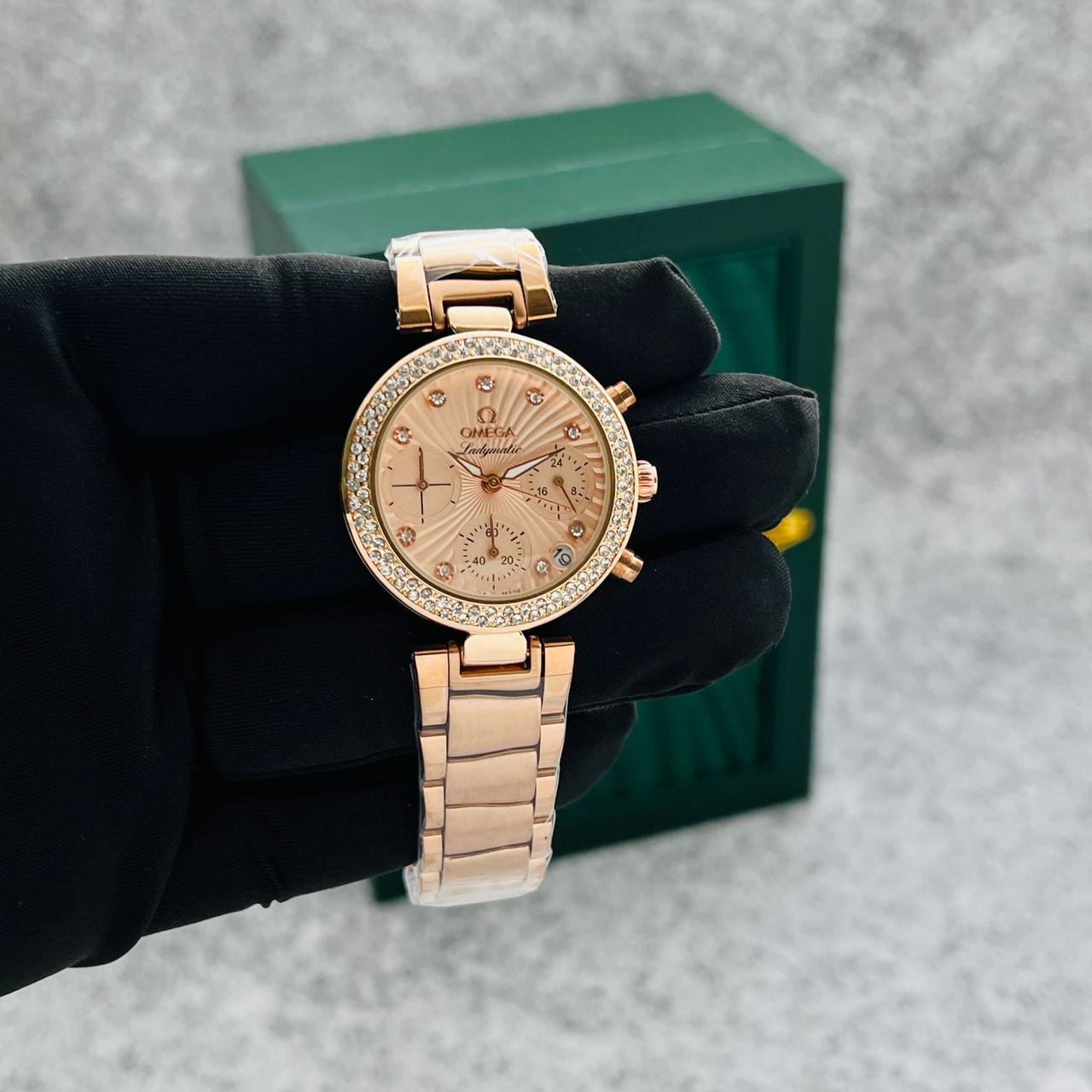 Amazing omg ladymatic luxury watch