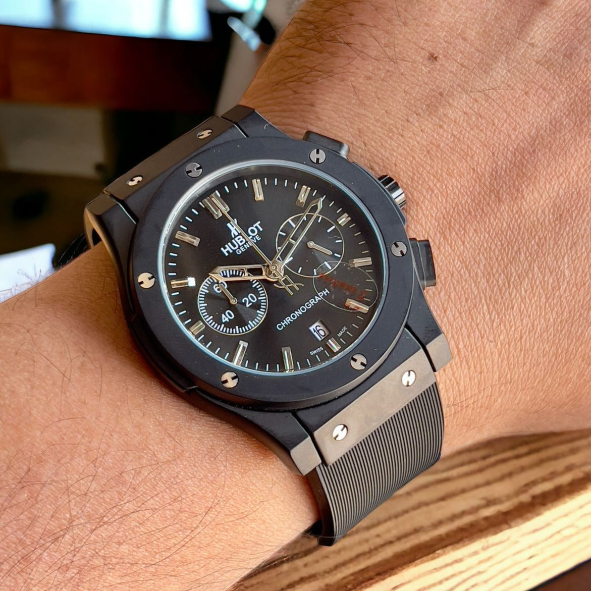 Classic fusion quartz chronograph watch - AmazingBaba