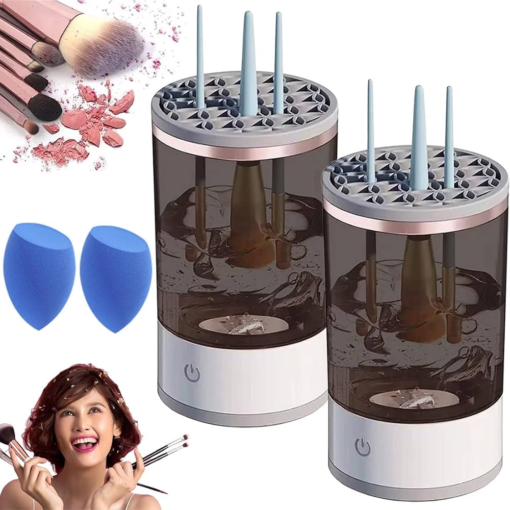 USB Make Up Brush Electric Cleaner Dryer - AmazingBaba